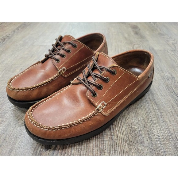 Eastland Shoes Eastlands Brown Leather Lace Up Oxford Shoes Mens
